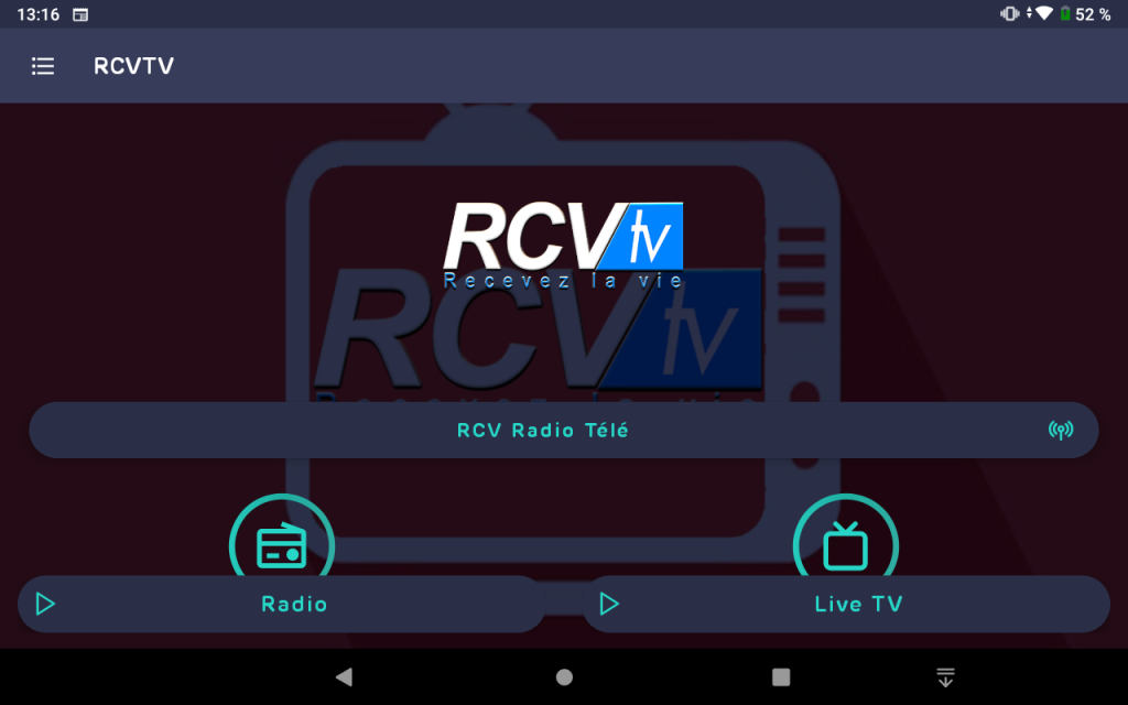 RCV TV Android
