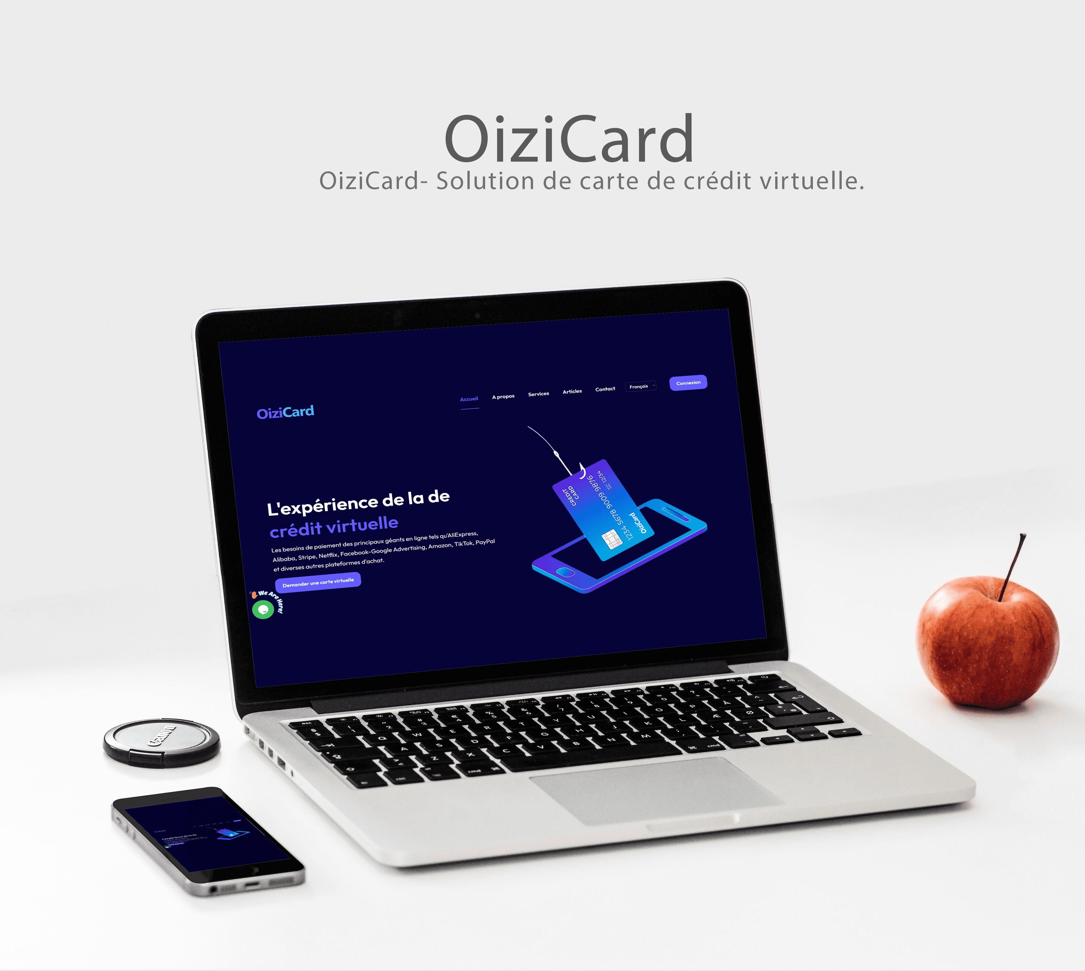 Site web de OiziCard